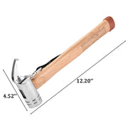 Outdoor Product-Silver wooden hammer