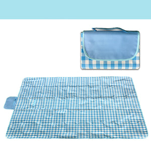 Outdoor Product-Blue Plaid