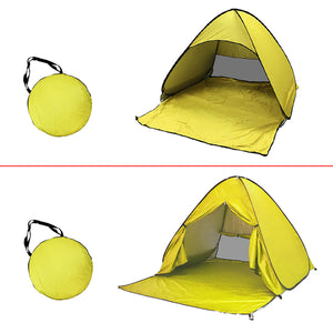 Sun Shade Sail Canopy &Tent-Yellow