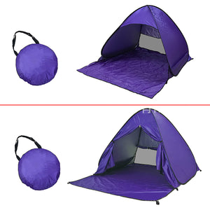 Sun Shade Sail Canopy &Tent-Purple