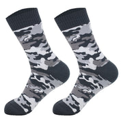Waterproof Socks- Gray Camouflage