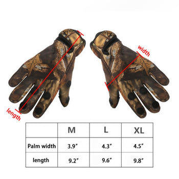 Boogear luvas de pesca de inverno