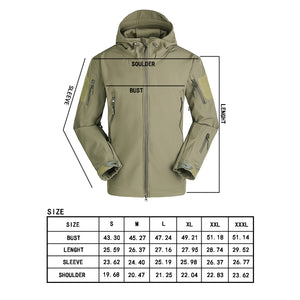 Tactical waterproof jacket-1