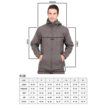 Tactical waterproof jacket-2